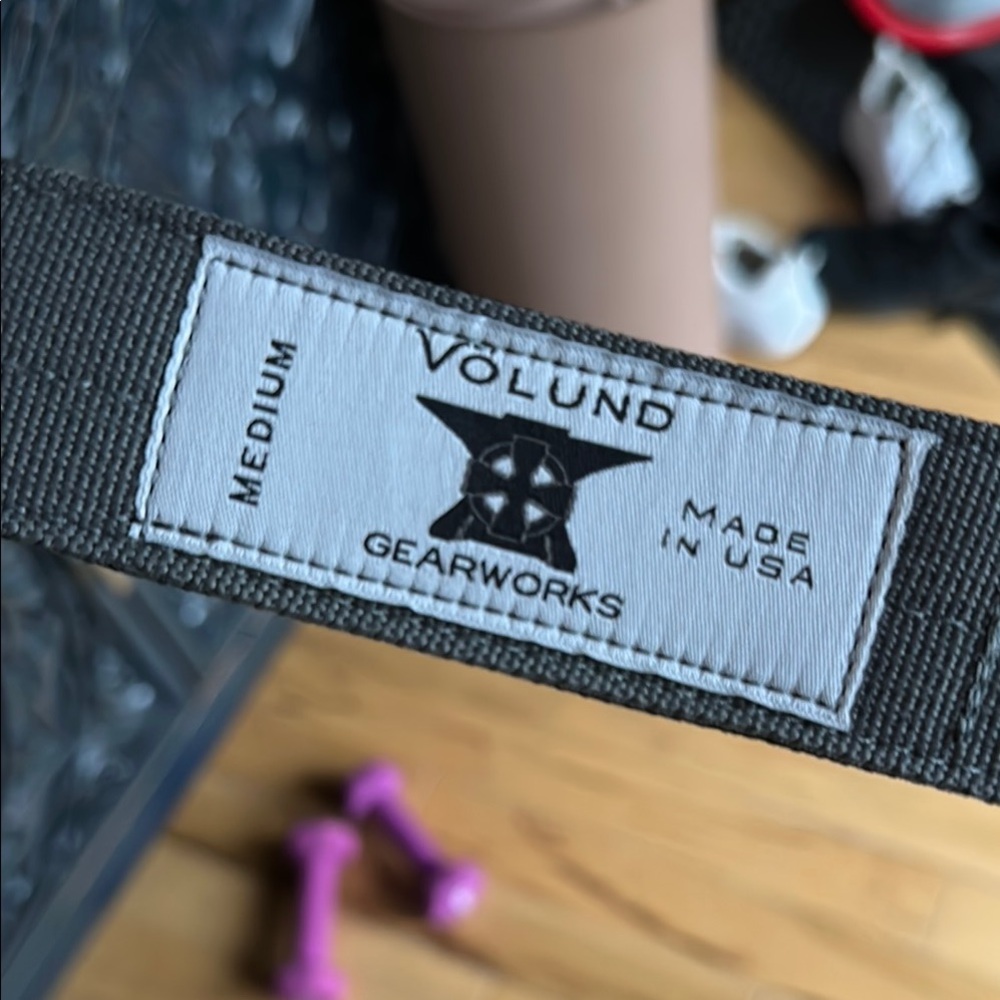 Gray Premium Tactical Belt made by Volund